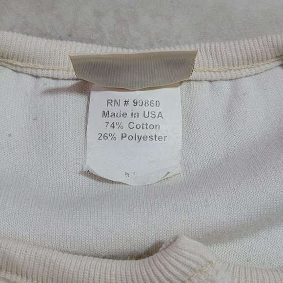 Vintage Artisans Sunchein Designs Winter Graphic Button Up Sweater Approx. M - Picture 6 of 9